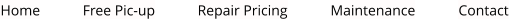 Home Repair Pricing Maintenance Contact Free Pic-up